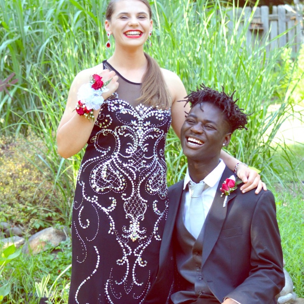 Black”Sean collections” dress.